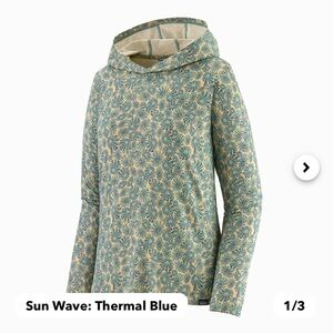 Nearly new Patagonia Capilene Cool Daily Hoody, size Small & lightweight!